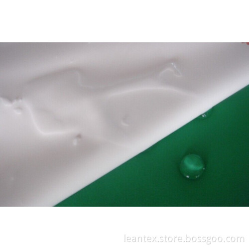 100% Polyester dyed plain weaved peach skin,waterproof breathable coating